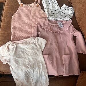 12 piece Baby girl Clothing lot